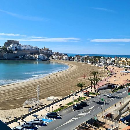 Apartamento Loft Primera Linea De Playa, Vistas Altas Mar Y Castillo Peñíscola Buitenkant foto